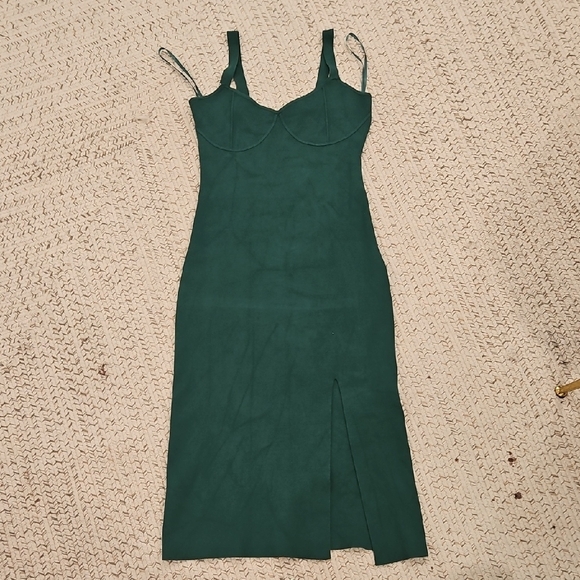 Abercrombie & Fitch Midi Green Dress - Picture 5 of 5